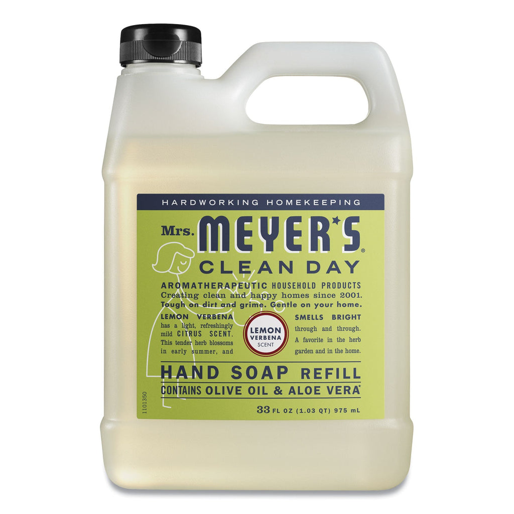 Mrs. Meyer's Clean Day Liquid Hand Soap Refill, Lemon Verbena, 33 oz