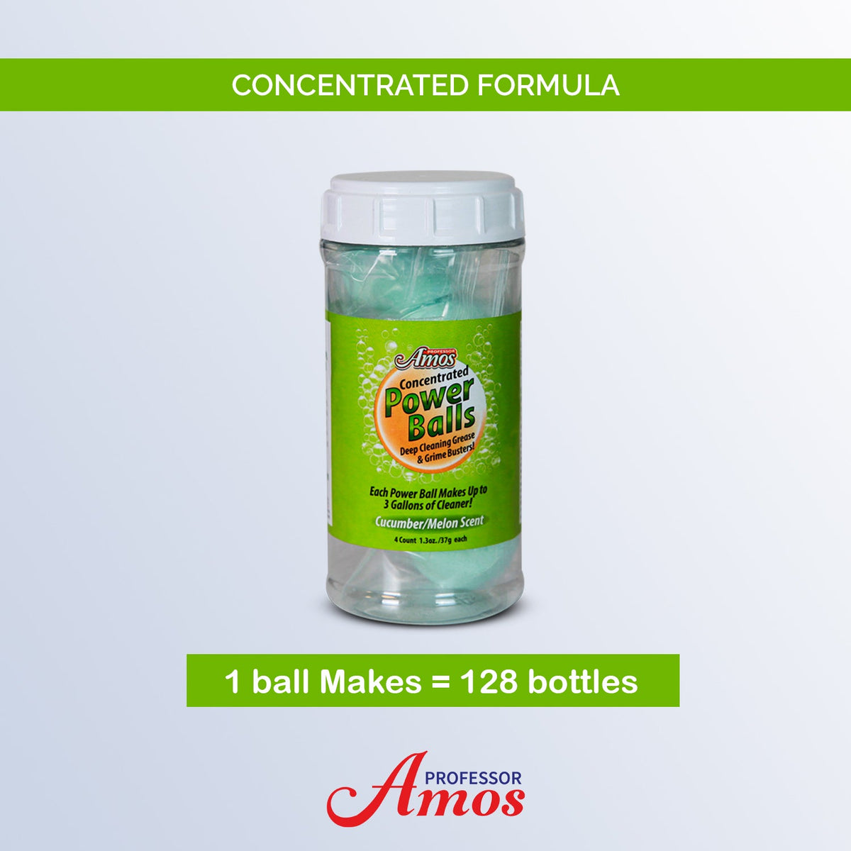 Professor Amos CONCENTRATED Cleaning Power Balls (Pack of 4)