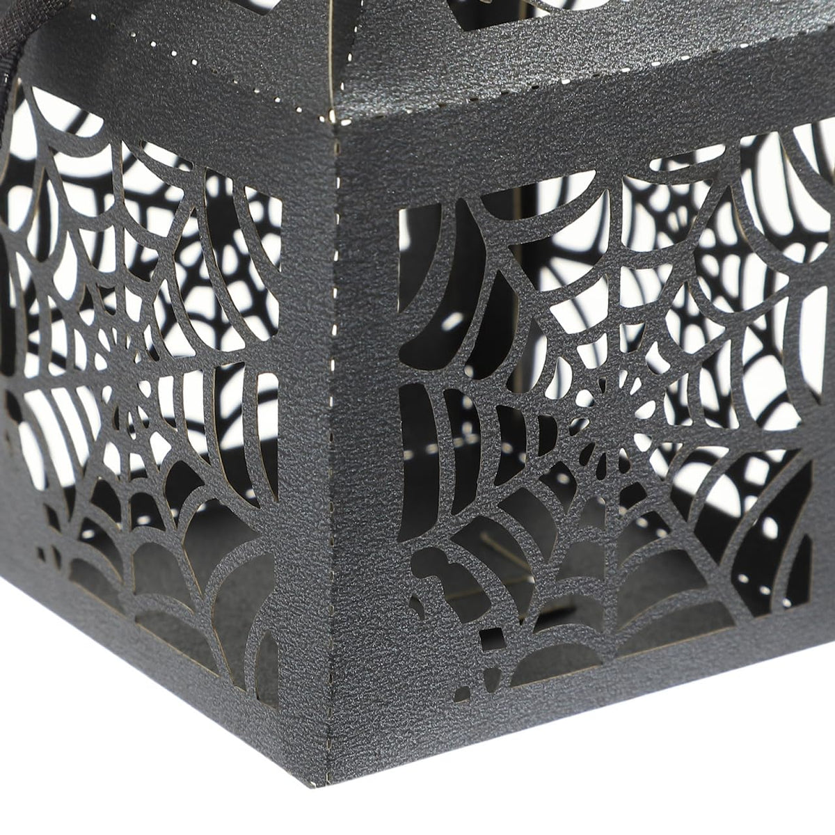 BESTOYARD Halloween Hollow Die-Cut Candy Boxes Black 8.27x4.53in 50pcs