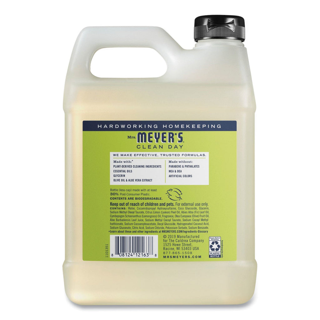 Mrs. Meyer's Clean Day Liquid Hand Soap Refill, Lemon Verbena, 33 oz