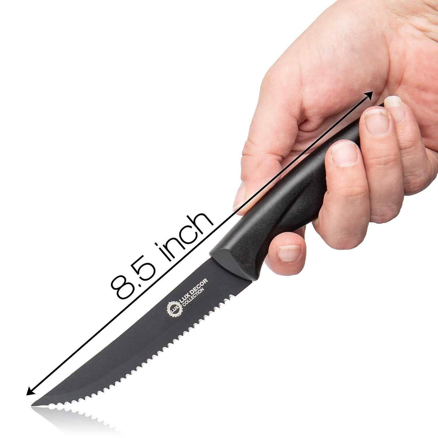 8-Piece Set: Steak Knife Stainless Steel