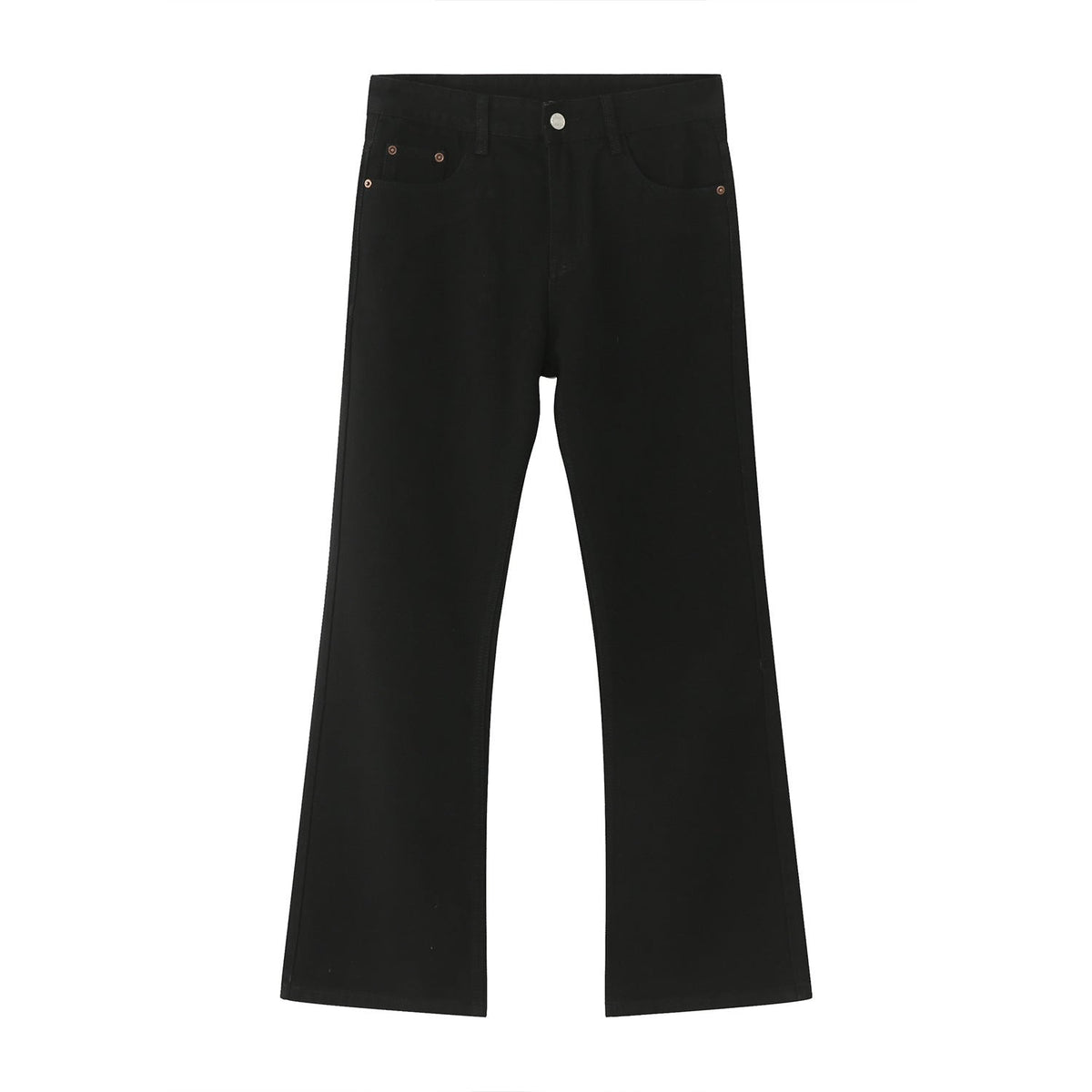 Mid Rise Jeans with Pockets