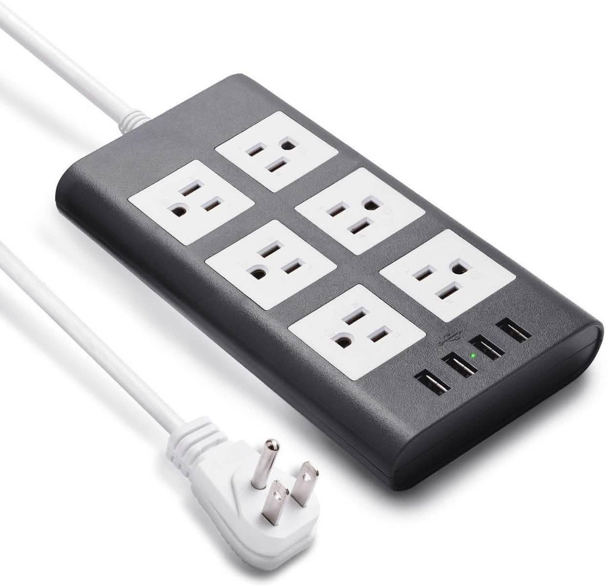 9.8ft USB Power Strip Surge Protector