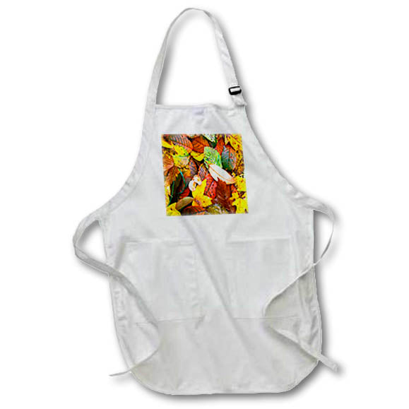 3dRose Leaves - Fall Leaves - Aprons (apr_1001)