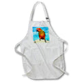 3dRose apr_1011 Birds - Sun Conure - Aprons