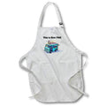 3dRose Dooni Designs Funny and Humorous Designs - This Is How I Roll Ice Cream Truck - Aprons (apr_102546)