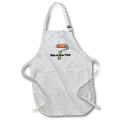 3dRose Dooni Designs Funny and Humorous Designs - This Is How I Roll Paint Roller Painter Design - Aprons (apr_102551)