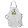 3dRose Dooni Designs Worlds Greatest Cartoons - Funny Worlds Greatest Father Men Cartoon - Aprons (apr_103172)