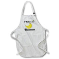 3dRose Dooni Designs I Believe In Designs - I Believe In Bananas - Aprons (apr_104765)