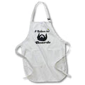 3dRose Dooni Designs I Believe in Designs - I Believe in Beards - Aprons (apr_104790)