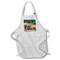 3dRose Wild animals - Black Rhino, Rhinoceros - Aprons (apr_1053)