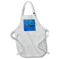 3dRose Kike Calvo Shark - Great White Shark - Aprons (apr_10583)