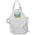 3dRose EvaDane - Chemistry - The Periodic Table of Elements - Aprons (apr_108318)