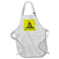 3dRose EvaDane - Political Quotes - Dont Tread on Me - Aprons (apr_108323)
