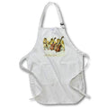 3dRose Cassie Peters Vintage - Easter Chicks - Aprons (apr_10878)