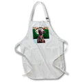 3dRose Dogs Weimaraner - Weimaraner - Aprons (apr_1095)