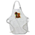 3dRose Dogs Poodle - Poodle Puppys - Aprons (apr_1096)