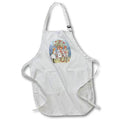 3dRose PS Vintage - Painting The Roses Red Vintage Alice in Wonderland - Aprons (apr_110176)