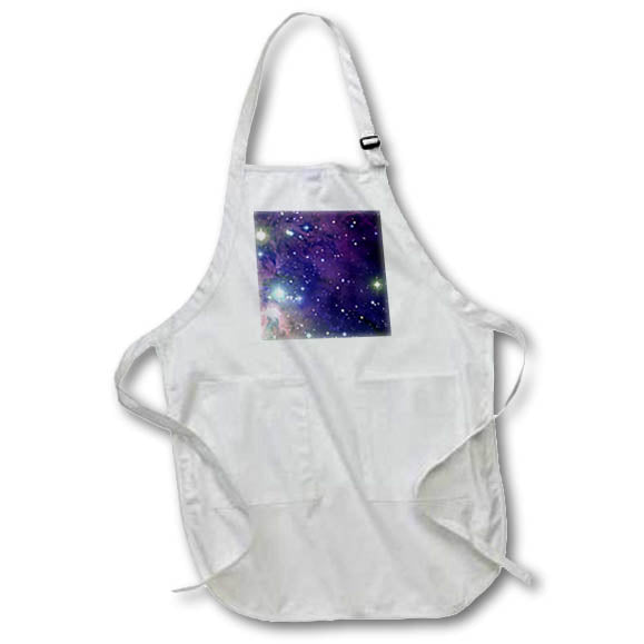 3dRose InspirationzStore Space designs - Cool outer space stars and planets dark blue design - science fiction sci-fi geek astronomy nerd - Aprons