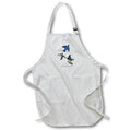3dRose BLN John James Audubon Collection - Eastern Bluebird by John James Audubon - Aprons (apr_113991)
