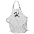 3dRose apr_1162 Chinese - Chinese Symbol Love - Aprons