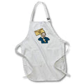 3dRose Dooni Designs Humorous Bribery Signs Sarcasm Designs - Funny Humorous Man Guy - Aprons (apr_117141)