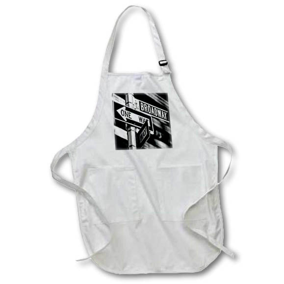 3dRose Signs - Broadway - Aprons (apr_1193)