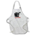 3dRose Doreen Erhardt Western - Cow Girl - Aprons (apr_11986)