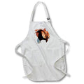 3dRose Farm Animals - Boer Doe Goat Head - Aprons (apr_1260)