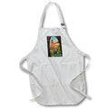 3dRose BLN Vintage Travel Posters - Vintage Palermo Sicilia Italy Italian Travel Poster - Aprons (apr_126036)