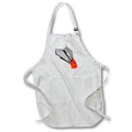3dRose R McDowell Graphics Love - Crash and Burn - Aprons