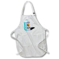 3dRose apr_13224 R McDowell Graphics Funny Food - Missing Muffin - Aprons