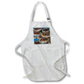 3dRose Danita Delimont - Markets - USA, Georgia, Savannah, Pecan pies at farmers market - US11 JWL0624 - Aprons (apr_143823)