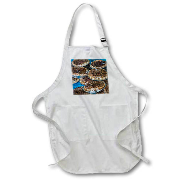 3dRose Danita Delimont - Markets - USA, Georgia, Savannah, Pecan pies at farmers market - US11 JWL0624 - Aprons (apr_143823)