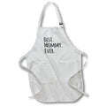 3dRose InspirationzStore Typography - Best Mommy Ever - Gifts for moms - Mother nicknames - Aprons (apr_151529)