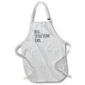 3dRose InspirationzStore Typography - Best Little Sister Ever - Gifts for younger and youngest siblings - Aprons (apr_151538)