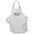 3dRose InspirationzStore Pet designs - Wheaten Dog Dad - Soft Coated Wheaten Terrier - Dogg - Aprons (apr_154005)