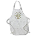 3dRose InspirationzStore Occasions - 18th - gold text for celebrating wedding - Aprons (apr_154460)