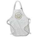 3dRose InspirationzStore Occasions - 55th - gold text for celebrating wedding - Aprons (apr_154497)