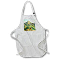3dRose InspirationzStore Vintage Art - Mont Sainte-Victoire by Paul Cezanne 1895 - famous - Aprons (apr_155642)
