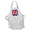 3dRose InspirationzStore Flags - British Flag - red white blue Union Jack Great Britain United GB - Aprons (apr_159852)