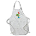 3dRose Belinha Fernandes - The Portuguese Rooster - The Green Portuguese Rooster or Galo de barcelos - Aprons (apr_160665)