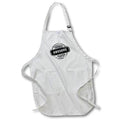 Apron - Certified Awesome since 1970 - funny birthday personal birth year black stamp - fun humor humorous Typography