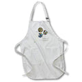 3dRose InspirationzStore Occasions - Happy 11th Birthday - Modern stylish floral Balloons. - Aprons (apr_161952)