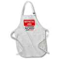 3dRose ToryAnne Collections Signs - Restricted Area Authorized Hot Wheels Fans Only Sign - Aprons (apr_163962)