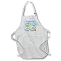 3dRose Beverly Turner Birthday Design - Happy 13th Birthday American Town with Roads, Aprons (apr_180840)
