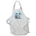 3dRose Dezine01 Graphics Animals - Penguins Tag Youre IT - Aprons (apr_18941)