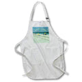 3dRose Florene Beach - Beach Umbrellas - Aprons (apr_19001)