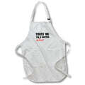 3dRose InspirationzStore Trust me series - Trust me Im almost a Doctor medical medicine or phd humor - Aprons (apr_195601)
