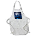 3dRose Doreen Erhardt Asian Collection - Chinese Moon Festival Family Celebration on The Beach - Aprons (apr_202962)